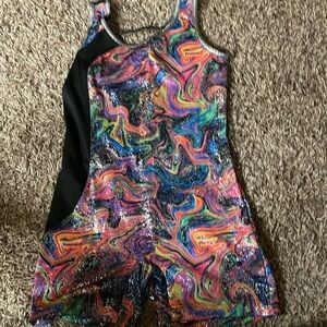 Gymnastics leotard girls.